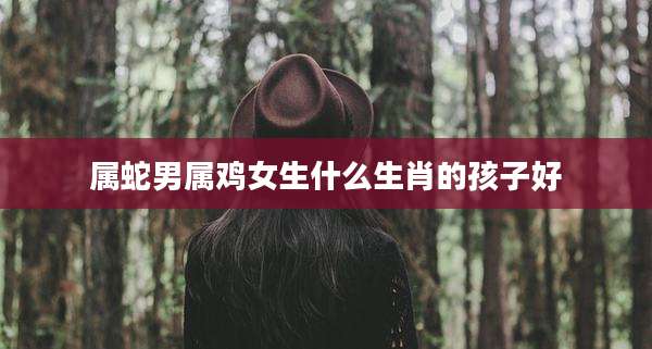 属蛇男属鸡女生什么生肖的孩子好