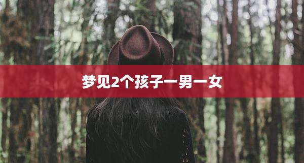梦见2个孩子一男一女