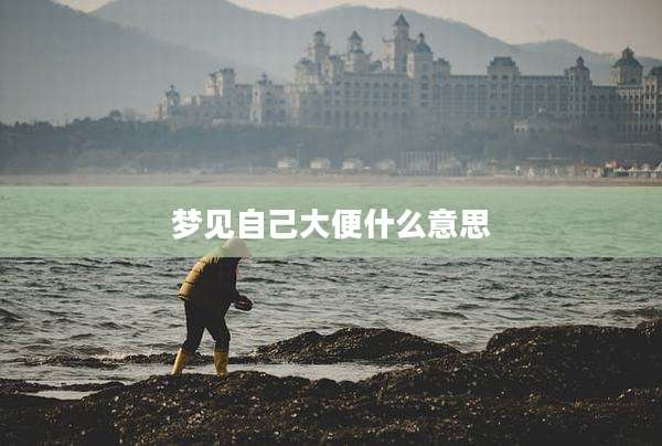 梦见自己大便什么意思