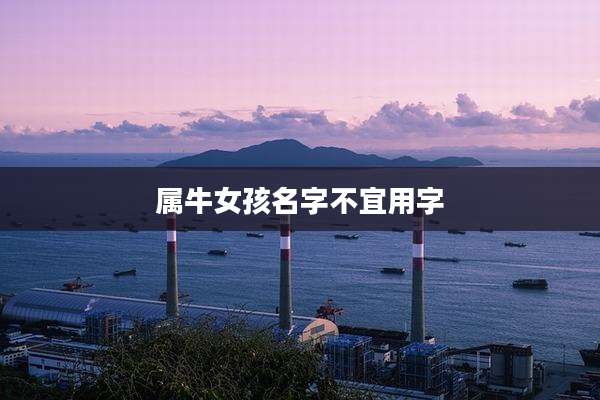 属牛女孩名字不宜用字
