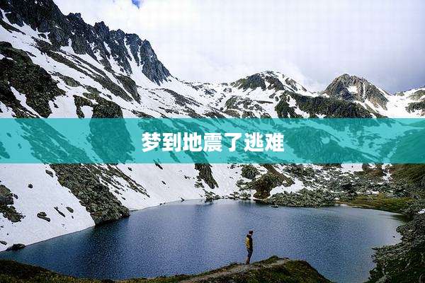 梦到地震了逃难