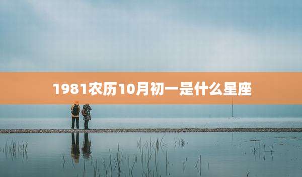 1981农历10月初一是什么星座