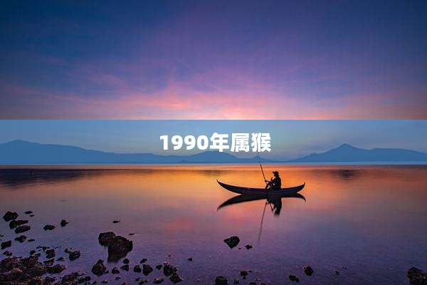 1990年属猴