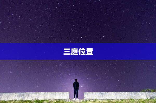 三庭位置