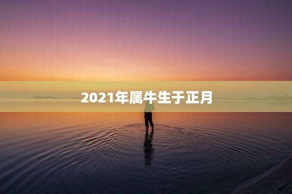 2021年属牛生于正月