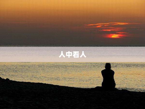 人中看人