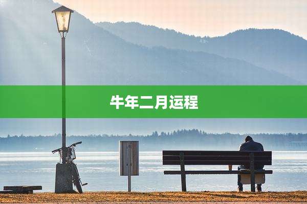 牛年二月运程