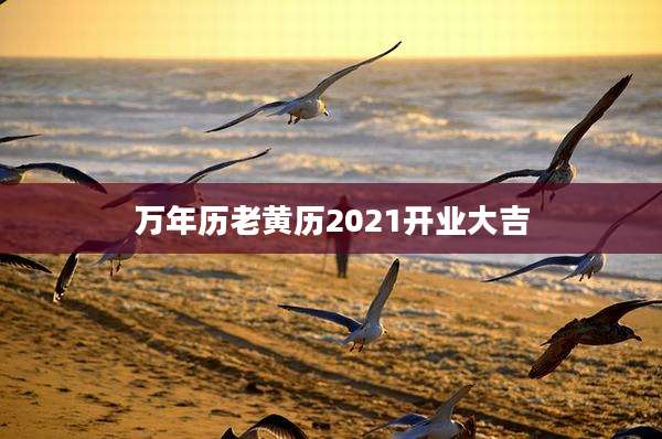 万年历老黄历2021开业大吉
