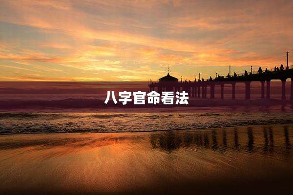 八字官命看法