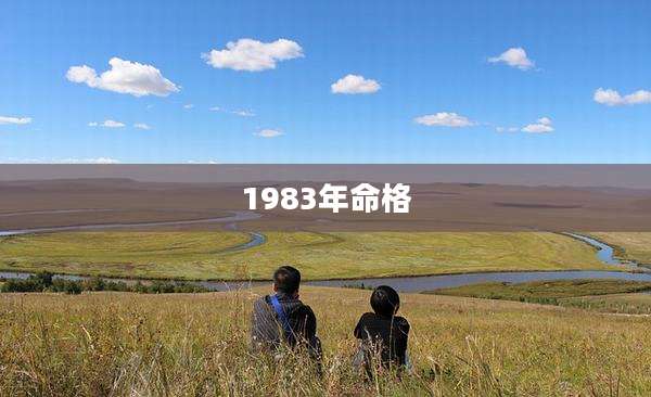 1983年命格