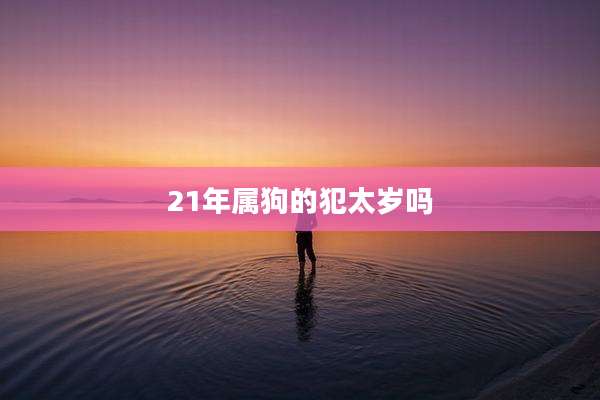 21年属狗的犯太岁吗