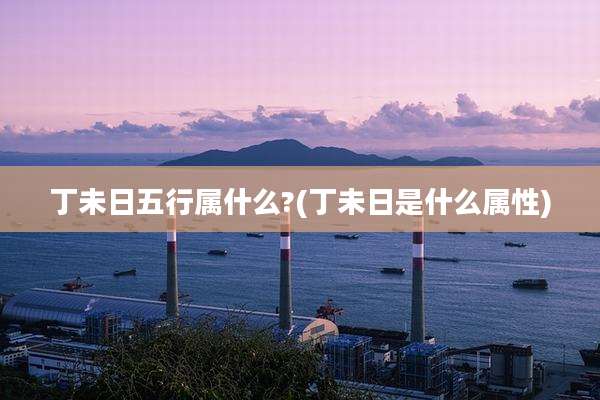 丁未日五行属什么?(丁未日是什么属性)