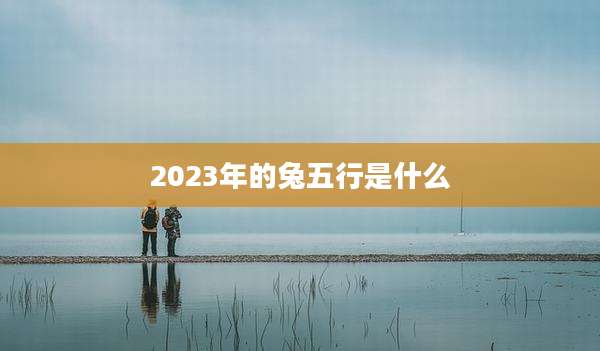 2023年的兔五行是什么