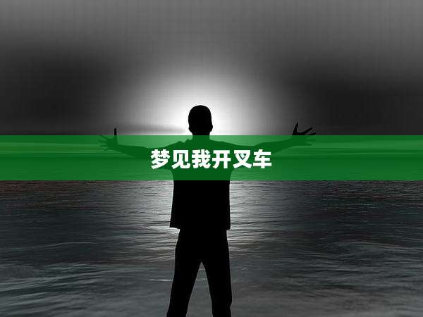 梦见我开叉车