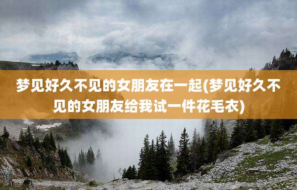 梦见好久不见的女朋友在一起(梦见好久不见的女朋友给我试一件花毛衣)