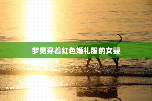 梦见穿着红色婚礼服的女婴