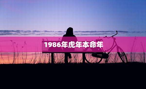 1986年虎年本命年
