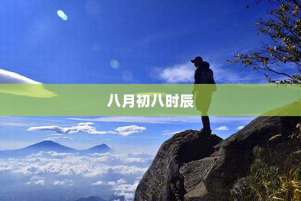八月初八时辰