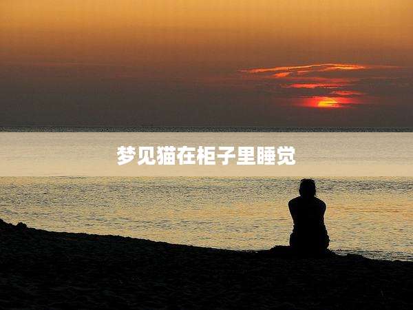 梦见猫在柜子里睡觉