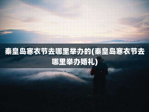 秦皇岛寒衣节去哪里举办的(秦皇岛寒衣节去哪里举办婚礼)