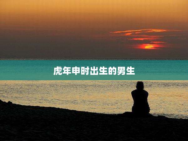 虎年申时出生的男生