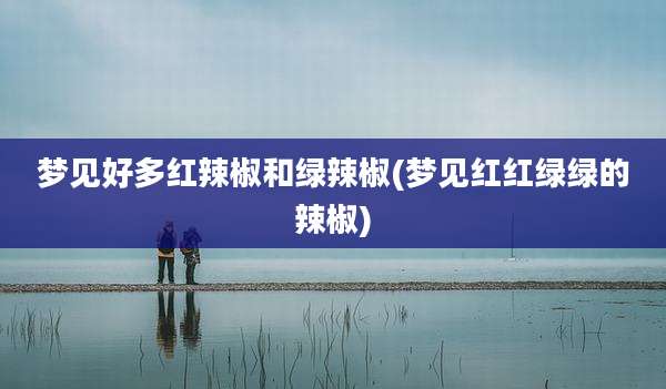 梦见好多红辣椒和绿辣椒(梦见红红绿绿的辣椒)