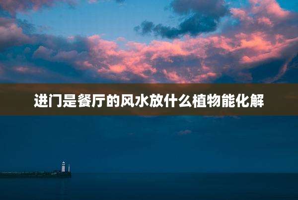 进门是餐厅的风水放什么植物能化解