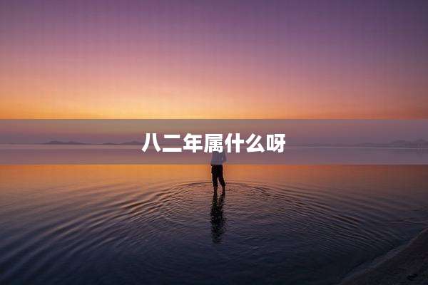 八二年属什么呀