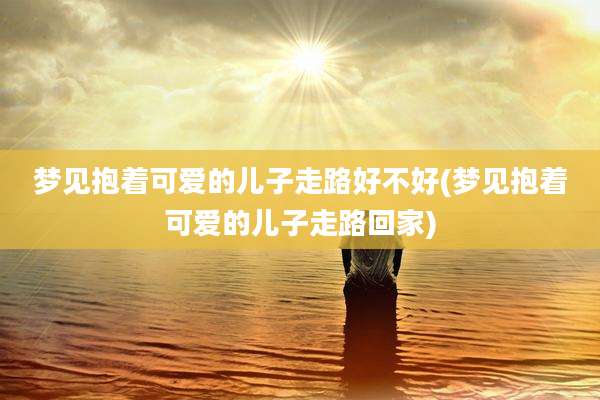 梦见抱着可爱的儿子走路好不好(梦见抱着可爱的儿子走路回家)