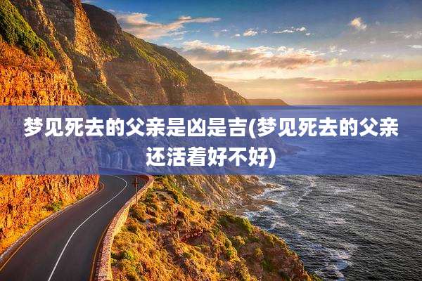 梦见死去的父亲是凶是吉(梦见死去的父亲还活着好不好)