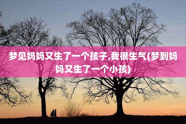 梦见妈妈又生了一个孩子,我很生气(梦到妈妈又生了一个小孩)