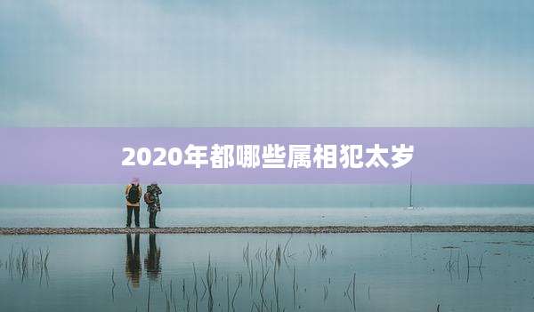 2020年都哪些属相犯太岁