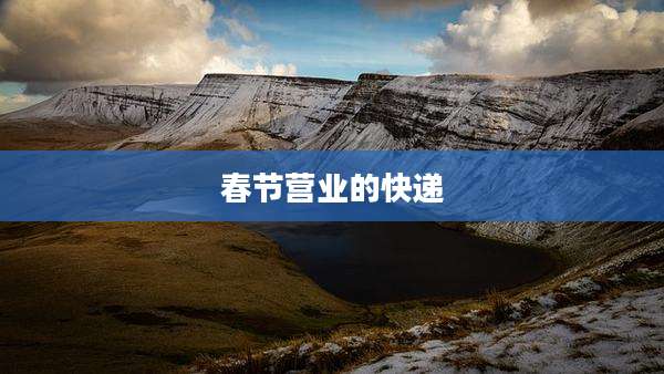 春节营业的快递