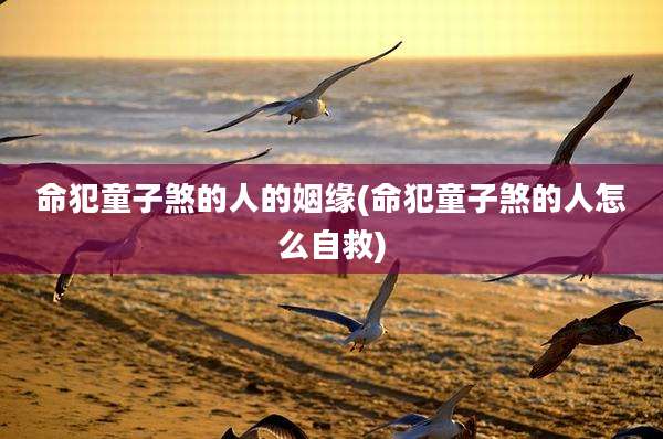 命犯童子煞的人的姻缘(命犯童子煞的人怎么自救)