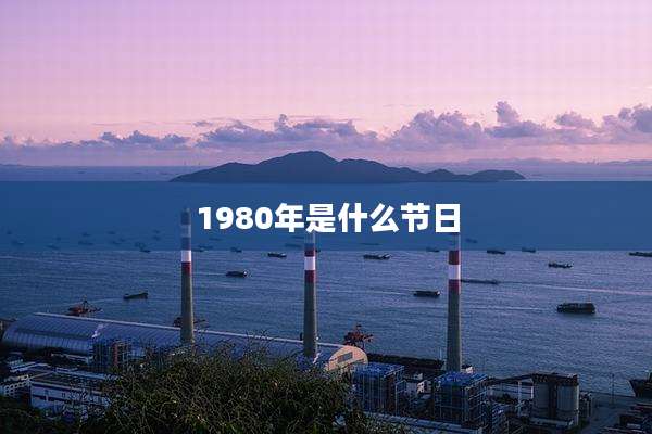 1980年是什么节日