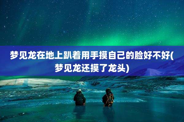 梦见龙在地上趴着用手摸自己的脸好不好(梦见龙还摸了龙头)