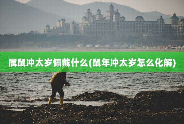 属鼠冲太岁佩戴什么(鼠年冲太岁怎么化解)