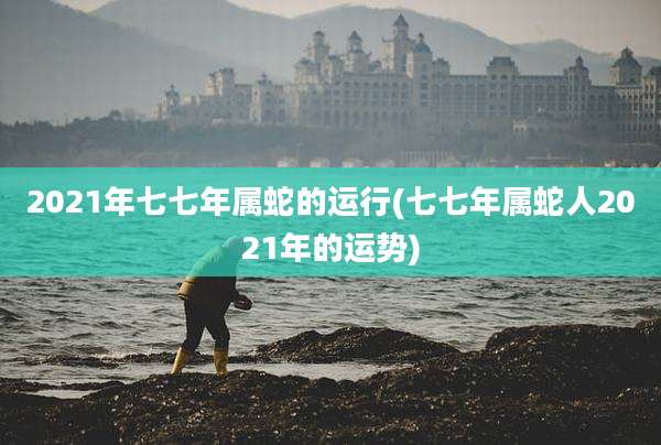 2021年七七年属蛇的运行(七七年属蛇人2021年的运势)
