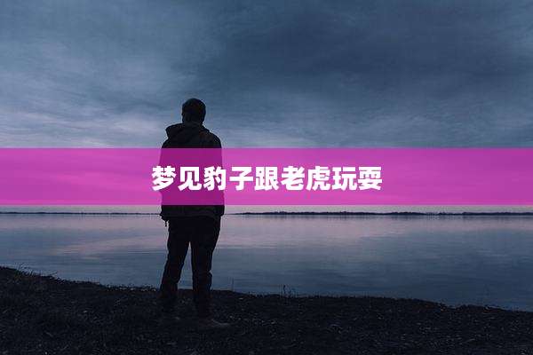 梦见豹子跟老虎玩耍