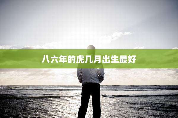 八六年的虎几月出生最好