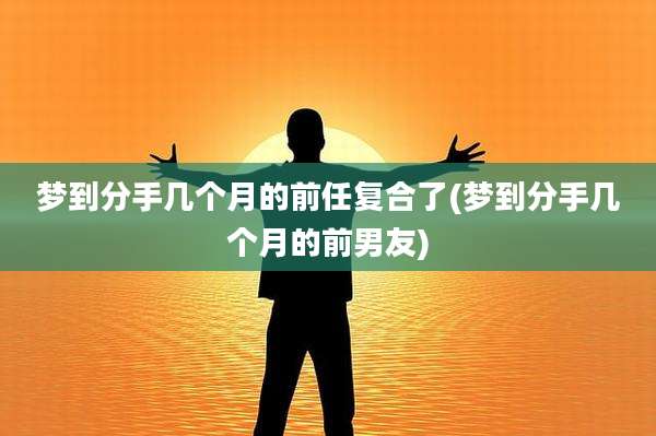 梦到分手几个月的前任复合了(梦到分手几个月的前男友)