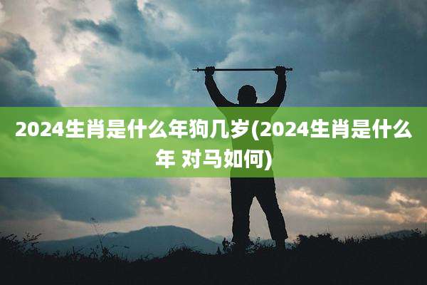 2024生肖是什么年狗几岁(2024生肖是什么年 对马如何)