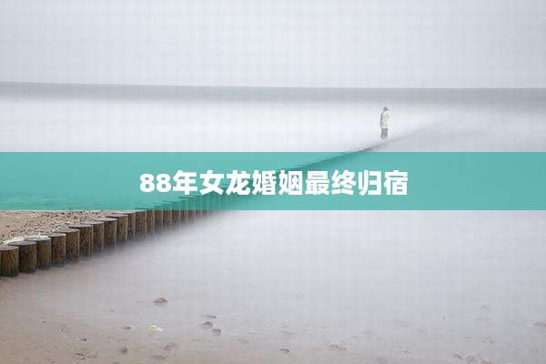 88年女龙婚姻最终归宿