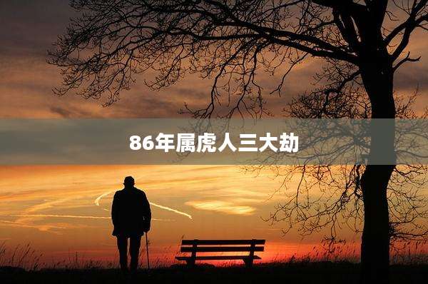 86年属虎人三大劫