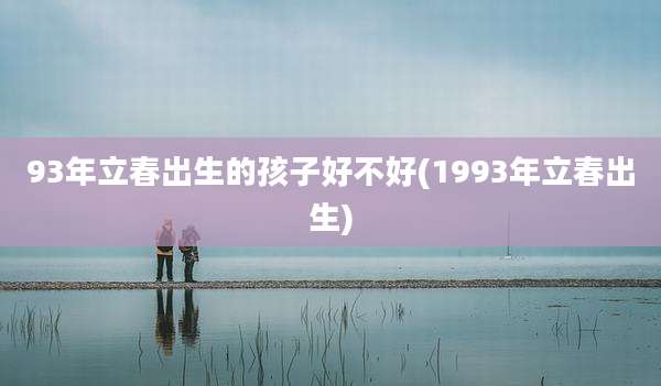93年立春出生的孩子好不好(1993年立春出生)