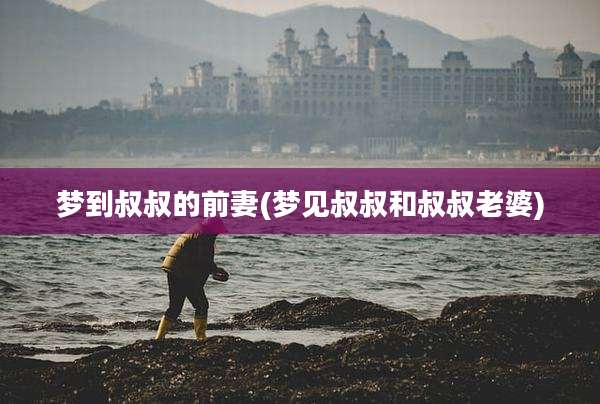 梦到叔叔的前妻(梦见叔叔和叔叔老婆)