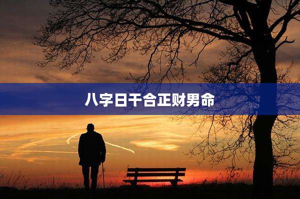 八字日干合正财男命