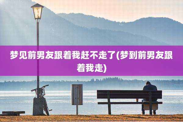 梦见前男友跟着我赶不走了(梦到前男友跟着我走)