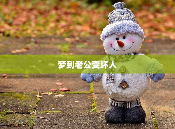 梦到老公变坏人