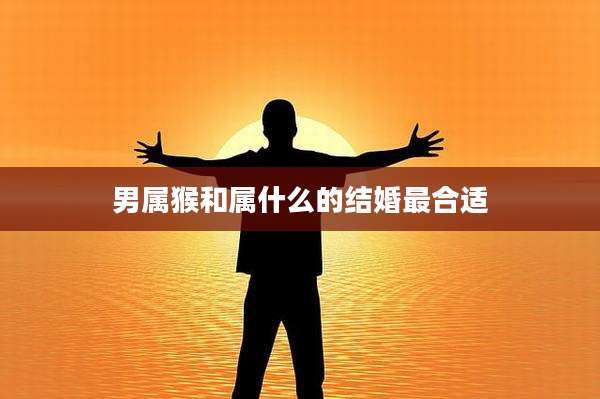 男属猴和属什么的结婚最合适